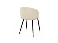 Fluwelen stoel en metalen poten (x8 mix) - afbeelding 7 van  9