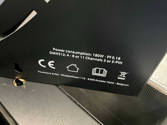 Fluxinova licht fan verlichte ventilator led (4x) - afbeelding 5 van  7