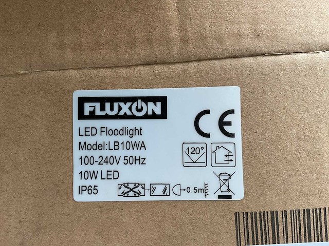 Fluxon lb 10wa led buiten lamp (3x) - afbeelding 2 van  2