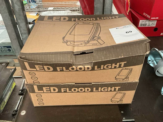 Fluxon lb20wa bouwlamp (2x) - afbeelding 1 van  2