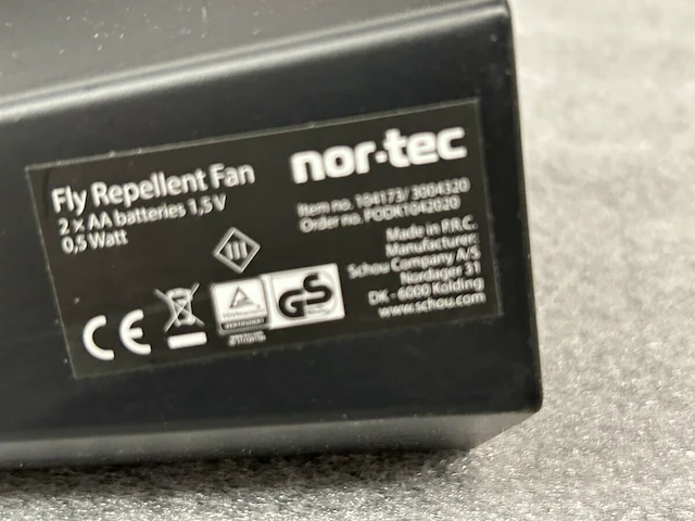Fly repellent fan - afbeelding 3 van  4