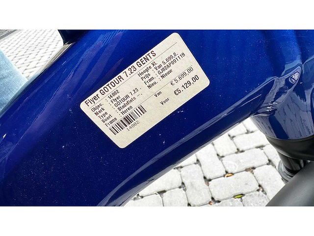 Flyer - gotour 7.23 gents (nieuw) - electric bicycle - afbeelding 8 van  8