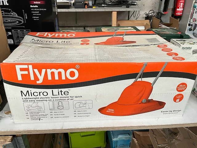 Flymo micro lite grasmaaier 28cm 1000w - afbeelding 5 van  5