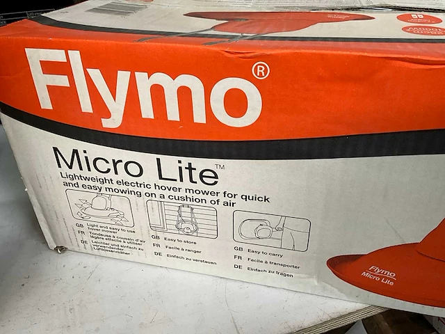 Flymo micro lite grasmaaier 28cm 1000w - afbeelding 3 van  5