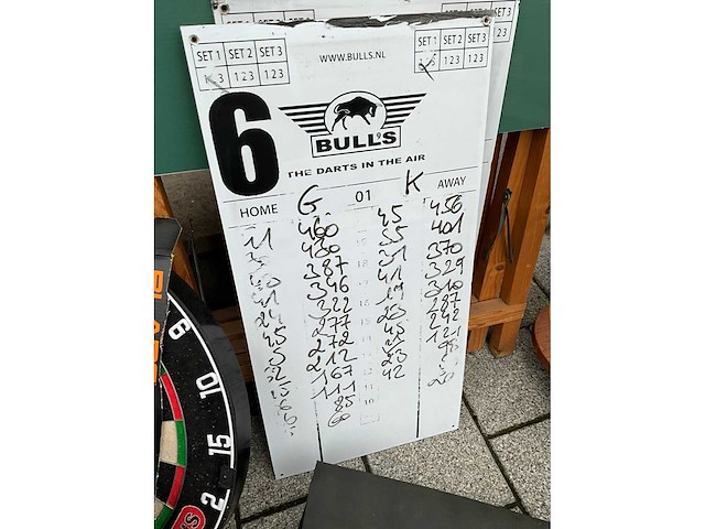Focus ii plus dartbord (3x) - afbeelding 3 van  8