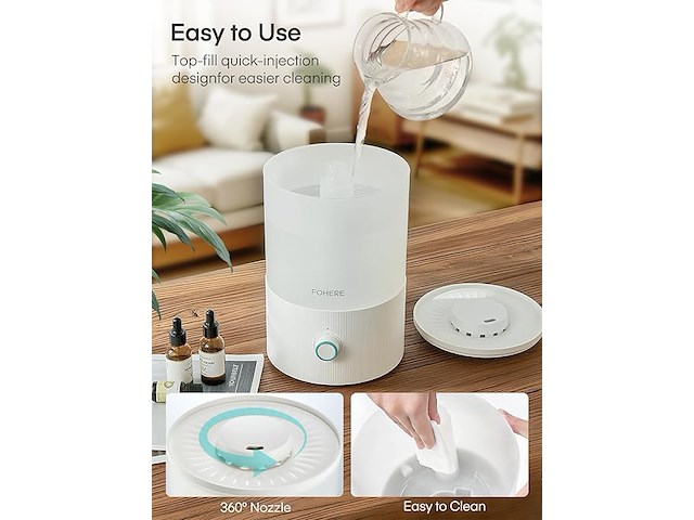 Fohere luchtbevochtiger (3,2 liter) - afbeelding 5 van  6