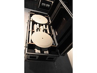 Fohn - lx150 white collumn speaker with k&m round base incl case - speaker (2x) - afbeelding 3 van  4