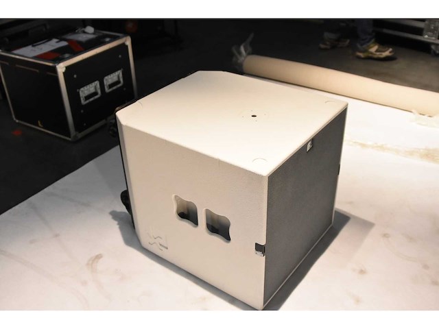 Fohn - sb xs4 white subwoofer incl dolly - subwoofer (2x) - afbeelding 3 van  4