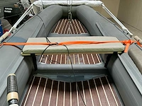 Foldable rib frib360 rubberboot met evinrude 35 pk, minn kota elektromotor en trailer - afbeelding 3 van  20