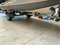 Foldable rib frib360 rubberboot met evinrude 35 pk, minn kota elektromotor en trailer - afbeelding 5 van  17