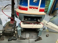 Foldable rib frib360 rubberboot met evinrude 35 pk, minn kota elektromotor en trailer - afbeelding 7 van  17