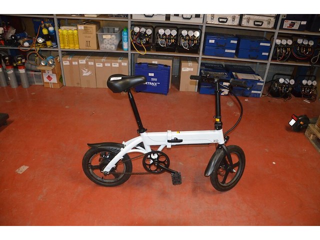 Folding e-bike xqisit x-160 zonder lader en zonder sleutel (b436) - afbeelding 1 van  12