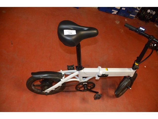 Folding e-bike xqisit x-160 zonder lader en zonder sleutel (b436) - afbeelding 7 van  12