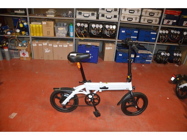 Folding e-bike xqisit x-160 zonder lader en zonder sleutel (b436) - afbeelding 1 van  12