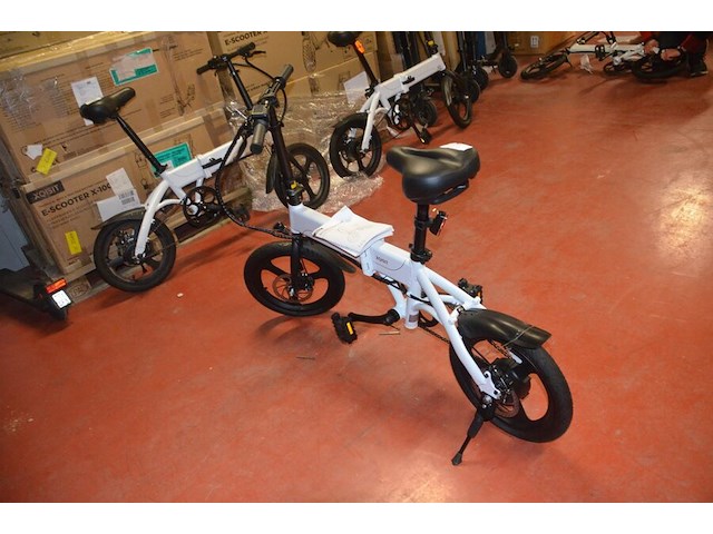 Folding e-bike xqisit x-160 zonder lader en zonder sleutel (b436) - afbeelding 2 van  14