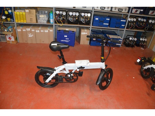 Folding e-bike xqisit x-160 zonder lader en zonder sleutel (b436) - afbeelding 1 van  14