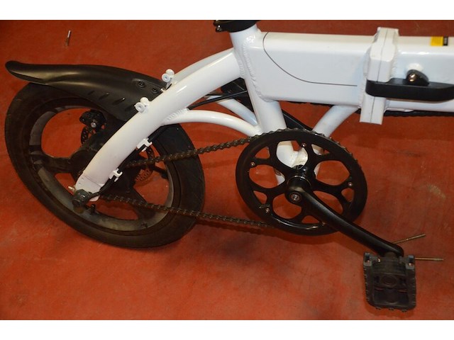 Folding e-bike xqisit x-160 zonder lader en zonder sleutel (b436) - afbeelding 2 van  12