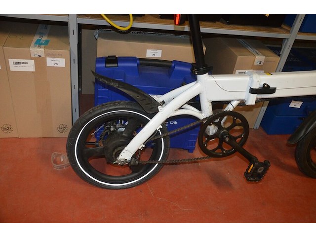 Folding e-bike xqisit x-160 zonder lader en zonder sleutel, gebruikt (b436) - afbeelding 13 van  13