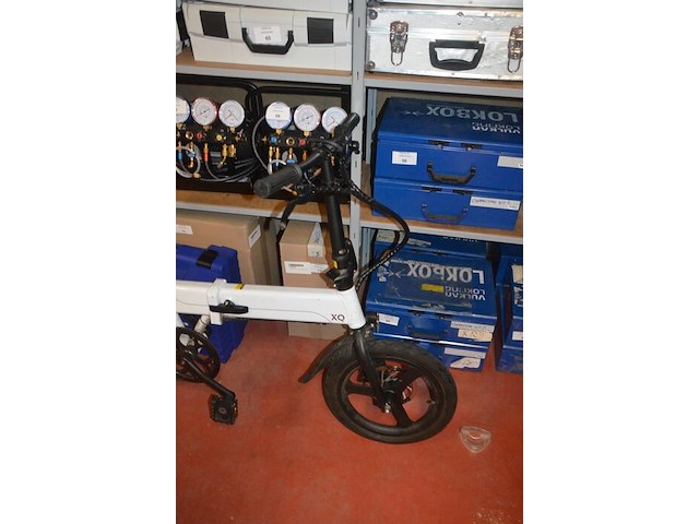 Folding e-bike xqisit x-160 zonder lader en zonder sleutel, gebruikt (b436) - afbeelding 2 van  13