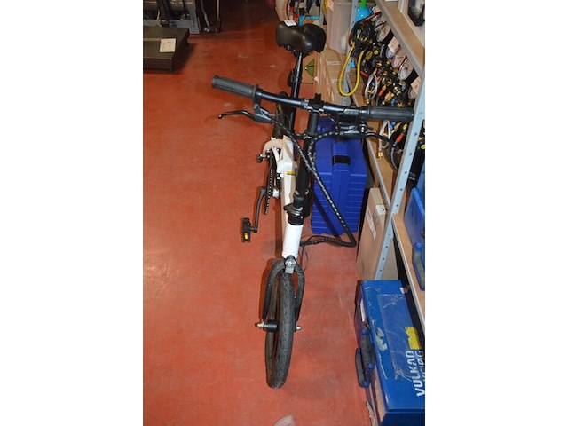 Folding e-bike xqisit x-160 zonder lader en zonder sleutel, gebruikt (b436) - afbeelding 3 van  13