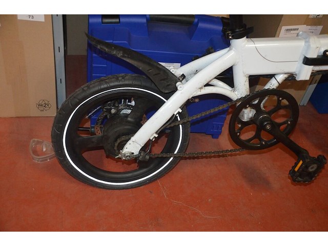 Folding e-bike xqisit x-160 zonder lader en zonder sleutel, gebruikt (b436) - afbeelding 4 van  13