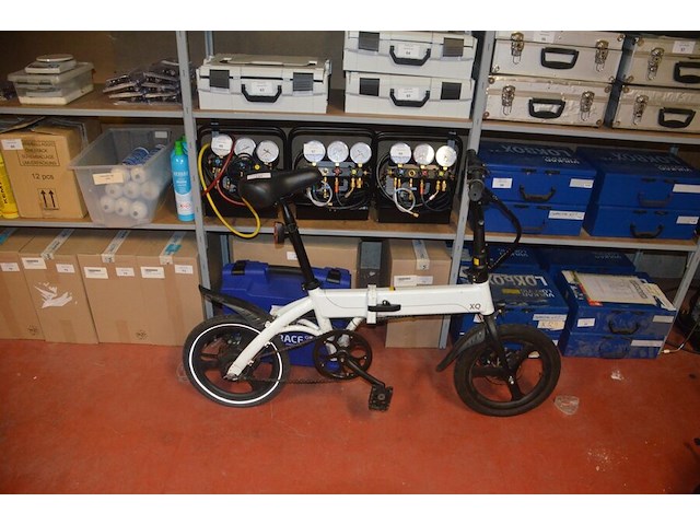 Folding e-bike xqisit x-160 zonder lader en zonder sleutel, gebruikt (b436) - afbeelding 1 van  13