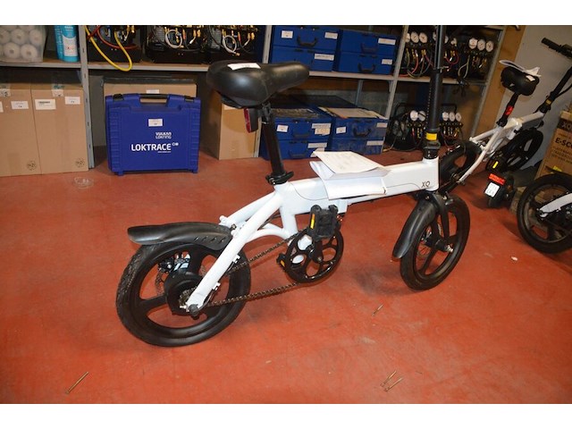 Folding e-bike xqisit x-160 zonder lader met sleutel (b436) - afbeelding 5 van  15