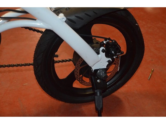 Folding e-bike xqisit x-160 zonder lader met sleutel (b436) - afbeelding 8 van  15