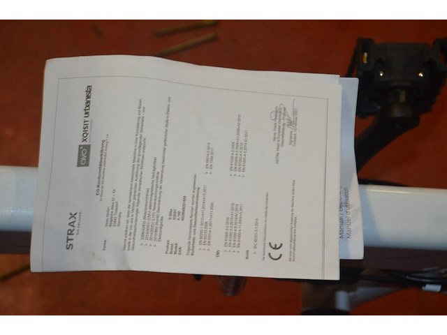 Folding e-bike xqisit x-160 zonder lader met sleutel (b436) - afbeelding 11 van  15