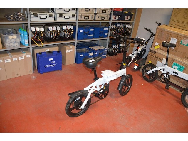 Folding e-bike xqisit x-160 zonder lader met sleutel (b436) - afbeelding 15 van  15