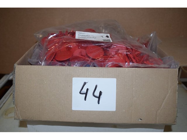 Folie nagels ( voor vastzetten bouwfolie) ca. 6 pakken x100st. - afbeelding 2 van  3