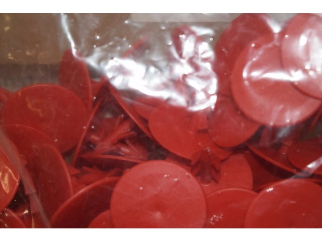 Folie nagels ( voor vastzetten bouwfolie) ca. 6 pakken x100st. - afbeelding 3 van  3