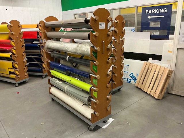 Folierolkarren (5x) - afbeelding 1 van  6