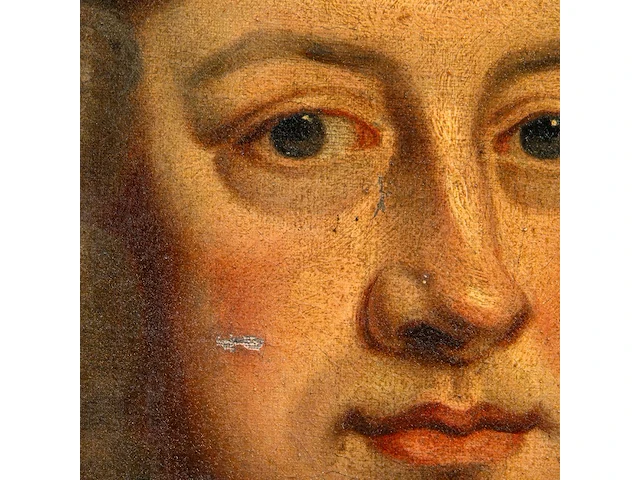 Follower of godfrey kneller (1646-1723), portrait of king george i of great britain and ireland, 1718, oil on canvas 127 x 102 cm. (50 x 40.15 in.), frame: 160 x 135 cm. (62.99 x 53.14 in.) - afbeelding 5 van  8