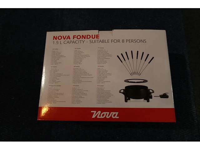 Fonduestel nova 1,5 l (8 personen) - afbeelding 4 van  4