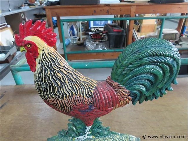 Fonten haan 35x26cm - afbeelding 2 van  4