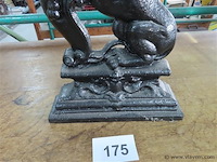 Fonten leeuw 37x25cm - afbeelding 3 van  4