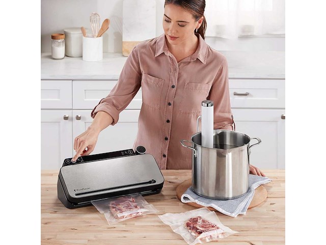 Foodsaver automatische voedselvacuümverpakker - afbeelding 2 van  8