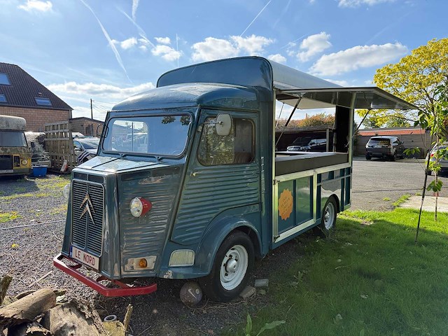 Foodtruck - citroën - hy - oldtimer - afbeelding 1 van  12