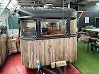 Foodtruck op ongeremde aanhangwagen - afbeelding 22 van  26