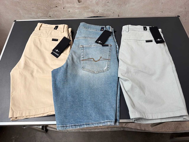 For all man kind korte broek (3x) - afbeelding 1 van  5