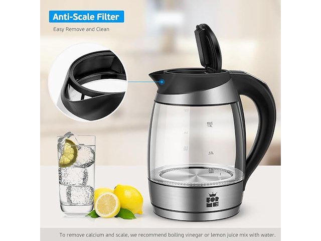 For me glazen waterkoker - afbeelding 2 van  4