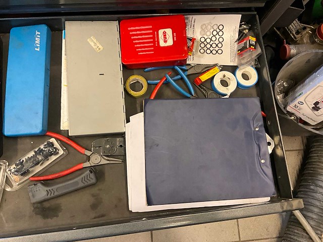 Force gereedschapswagen met volledige inhoud - afbeelding 11 van  21