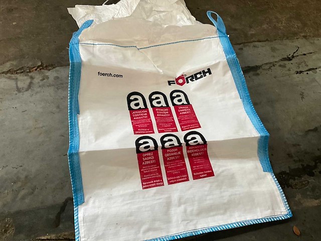 Forch asbestzakken (45x) - afbeelding 2 van  7