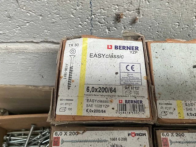Forch dd vk 90 houtschroeven (2400x) en 3x berner - afbeelding 5 van  8