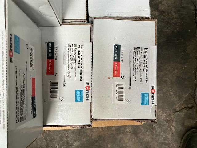 Forch mfr sb 10-240 tx slagpluggen (380x) - afbeelding 2 van  4
