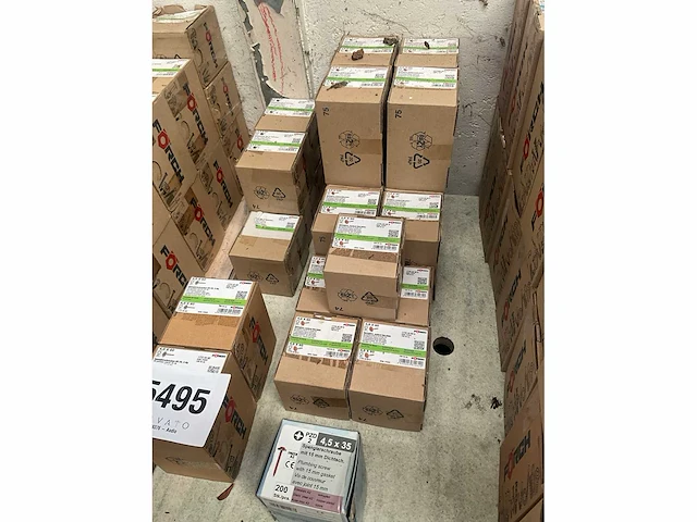 Forch partij diverse nokschroeven op kleur(2200x) - afbeelding 2 van  9