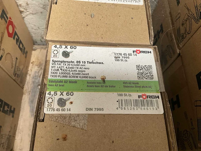Forch partij diverse nokschroeven op kleur(2200x) - afbeelding 6 van  9