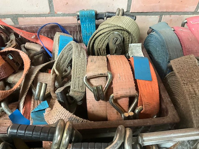 Forch partij diverse spanriemen en toebehoren - afbeelding 2 van  9