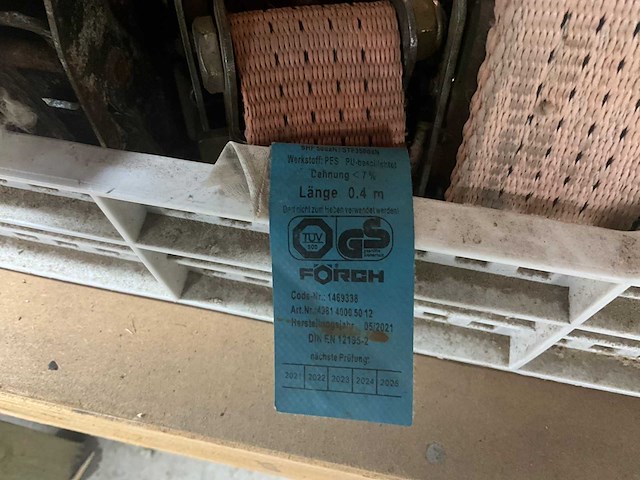 Forch partij diverse spanriemen en toebehoren - afbeelding 8 van  9